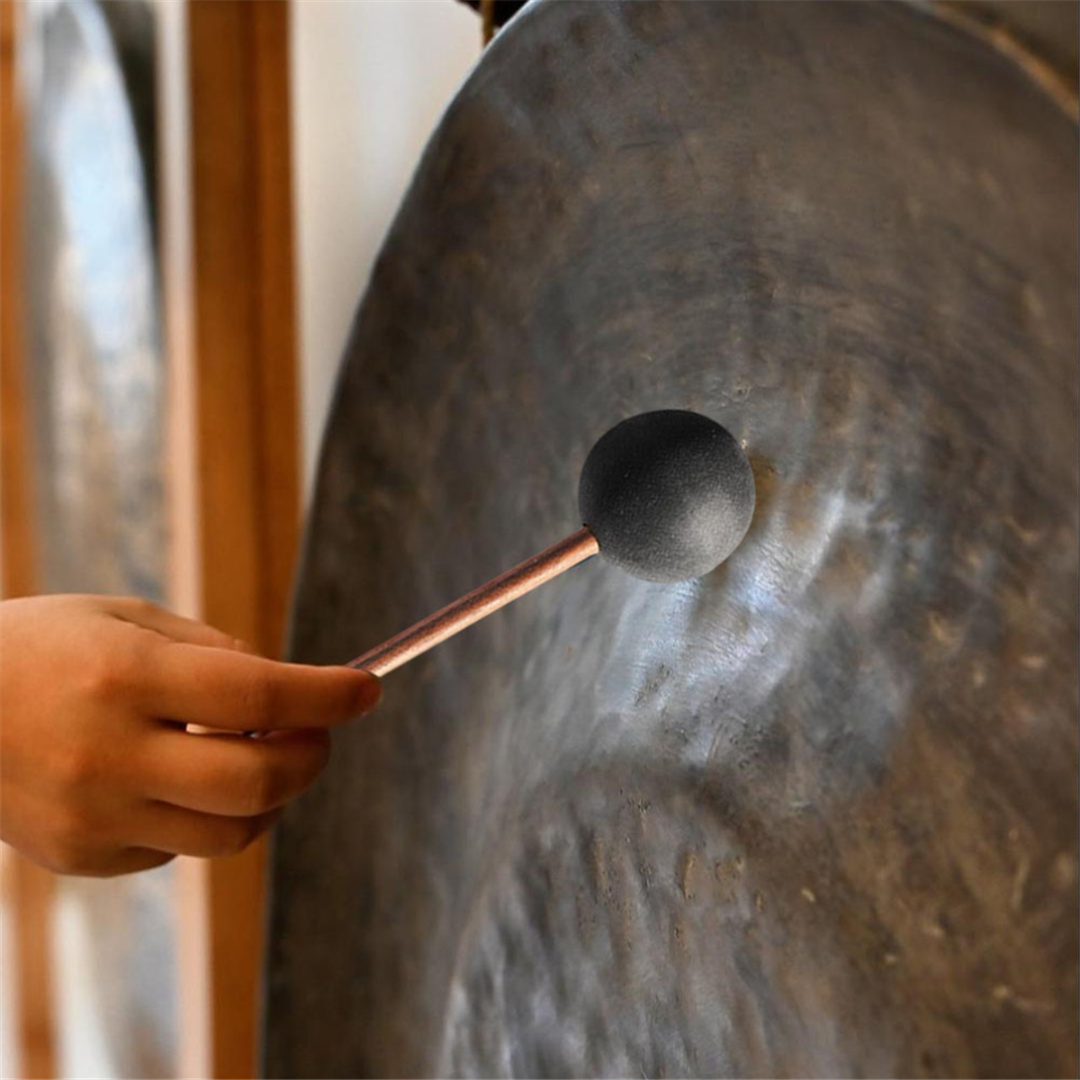 BAAU 1PC シリコーン素材クジラサウンドマレットスピリチュアルヒーリングサウンド用ゴング演奏用 S