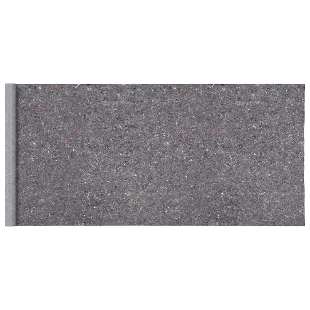 Non-Slip Grey Painter Fleece 515cm - Heavyweight 280g/m² for Secure Floor Protection