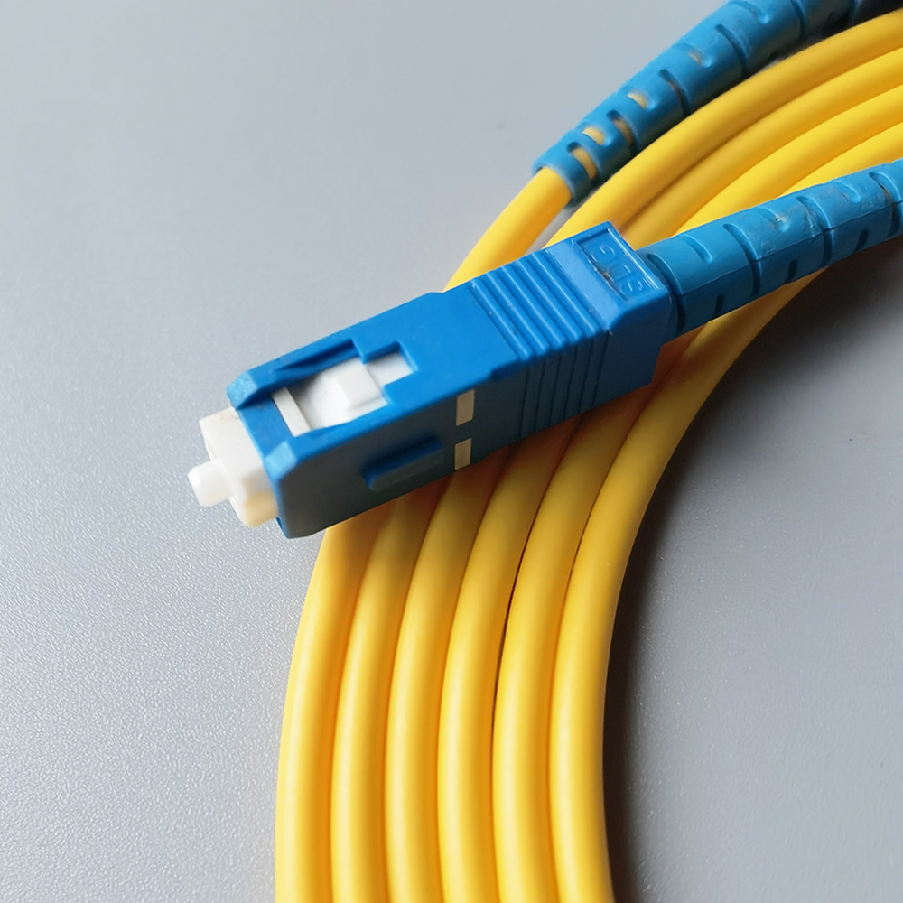 광섬유 패치 케이블 SC/UPC-SC/UPC FTTH Fibra Optica 단일 모드 실내 패치 코드 연장 케이블 1M/3M/10M
