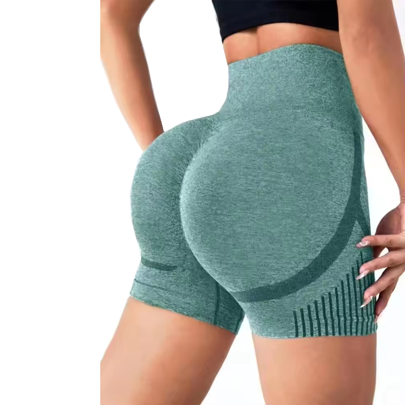 Frauen Yoga Shorts Hohe Taille Workout Shorts Fitness Yoga Lift Butt Fitness Damen Yoga Gym Running Short Hosen Sportswear