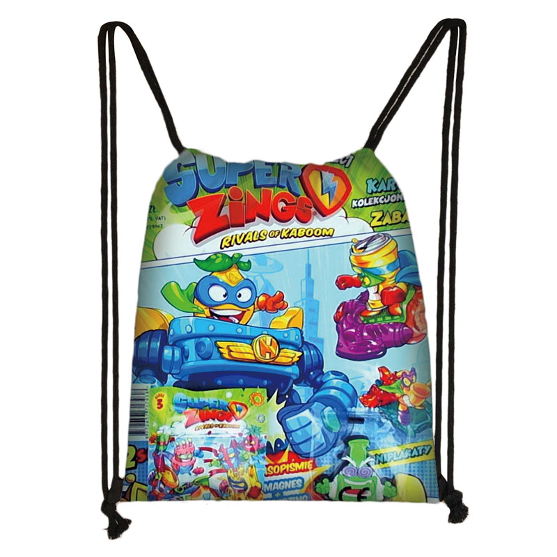 Рюкзак для мальчиков и девочек, с мультяшным принтом