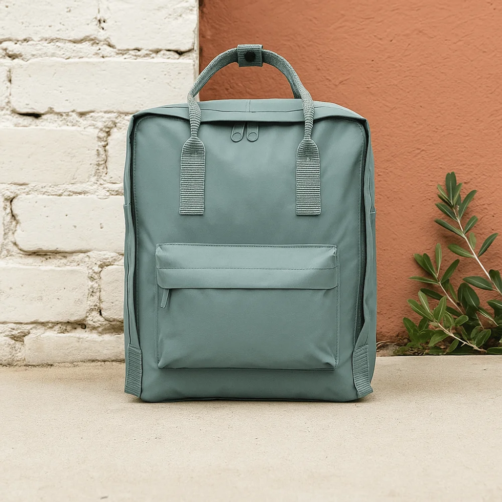Zaino unisex in materiale di nylon Zaino da viaggio con fibbia superiore di grande capacità Zaino da alpinismo impermeabile dal design a tre usi