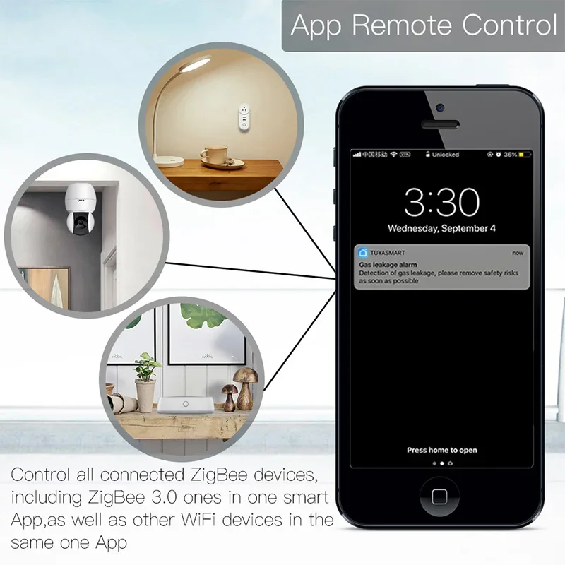 Tuya Thông Minh Zigbee Cửa Ngõ Hub Wifi Nhà Thông Minh Cầu Cuộc Sống Thông Minh Không Dây Từ Xa Tiếng Nói Bộ Điều Khiển Làm Việc Với Alexa Google Home