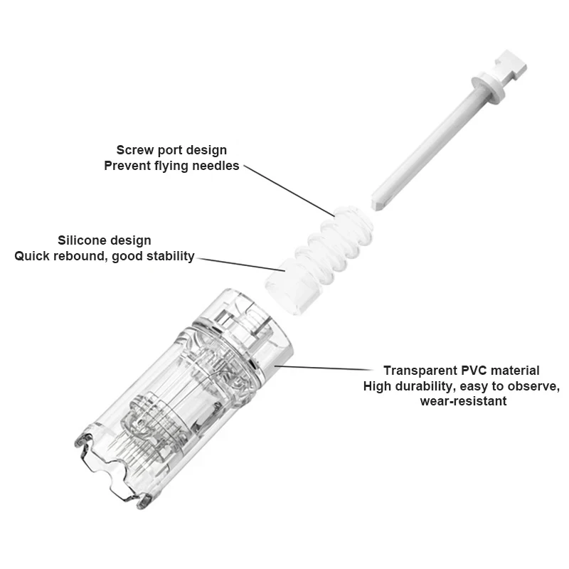 Dr ペンアルティマ A10 バヨネットスロットニードルカートリッジマイクロニードリングペン交換用スキンケアダーマペン MTS マイクロニードルナノ