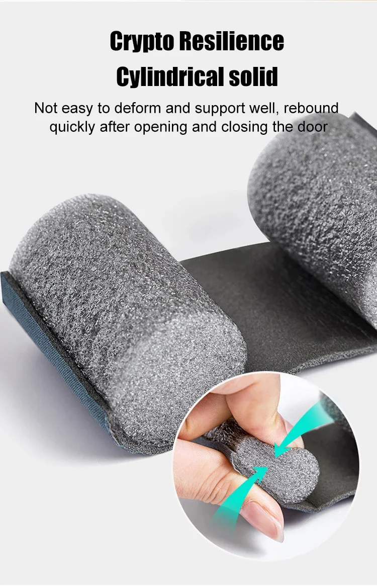 Windproof Seal Strip Draught Excluder Stopper Door Bottom Guard Double Protector Doorstop Dust-proof Blocker Sealer Soundproof