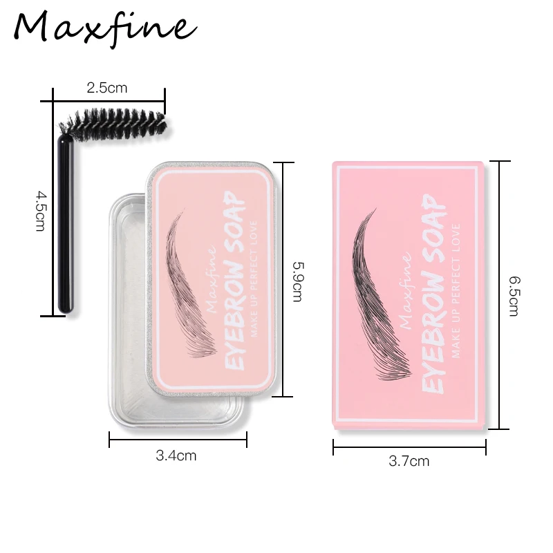 Máscara impermeable transparente con antiflorecimiento, estilo de larga duración y eliminación de maquillaje difícil.