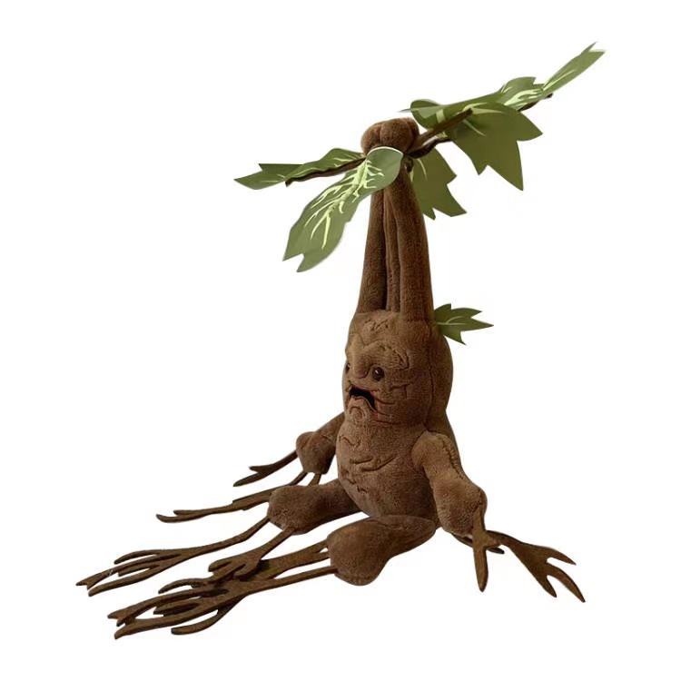 35 ซม.Mandrake ของเล่นตุ๊กตาการ์ตูนตุ๊กตาอะนิเมะตุ๊กตา Plush สําหรับคริสต์มาสของขวัญตกแต่งบ้านแฟนรวบรวมของขวัญ