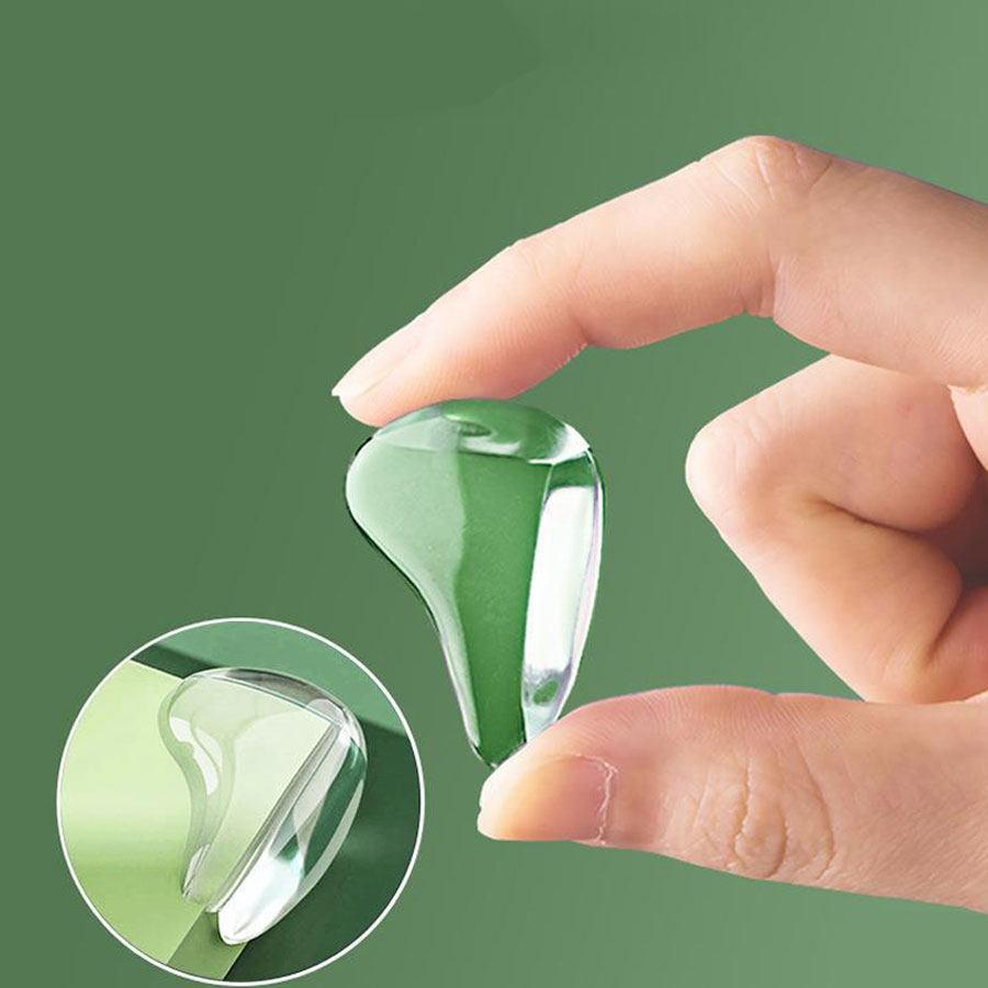 10 pçs transparente pvc material ecológico bebê ângulo de colisão protetor de segurança proteção de segurança do bebê