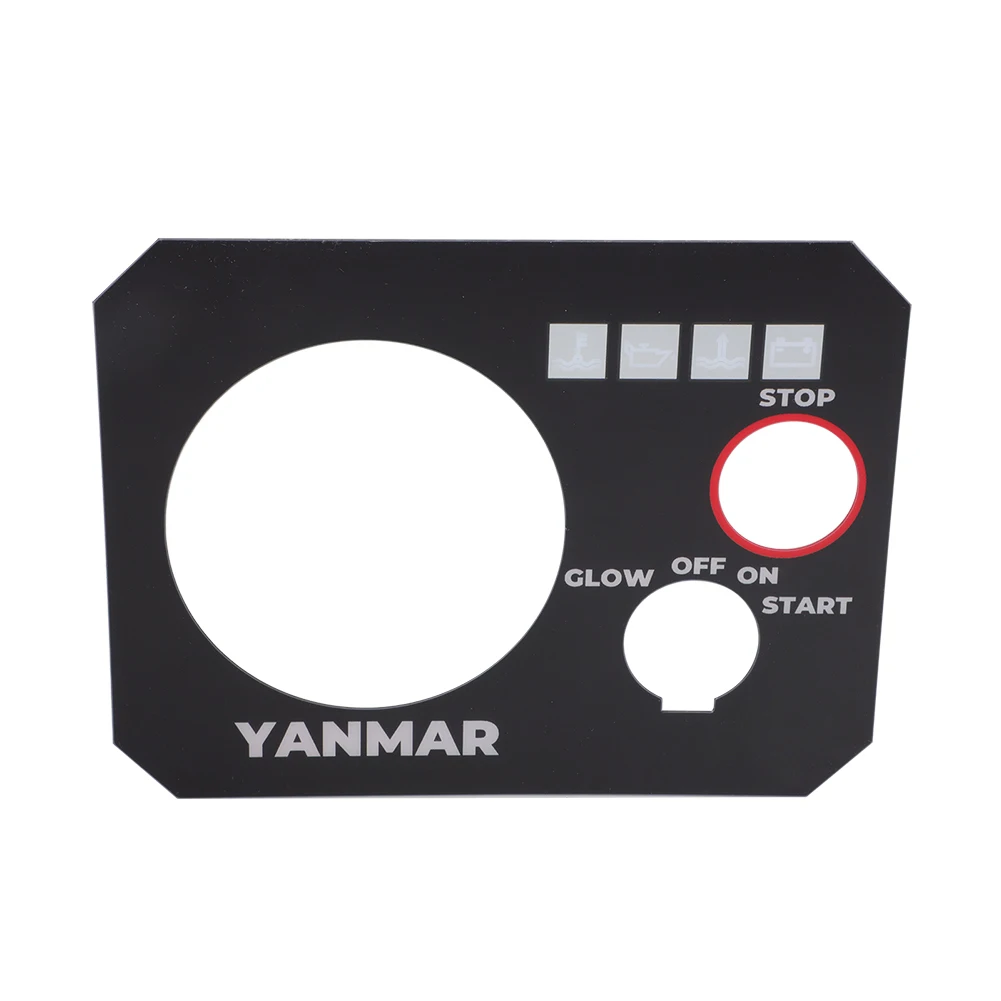 Für Yanmar Motor Instrumententafel Frontplattenaufkleber Typ B 3ym30 3ym20 2ym15