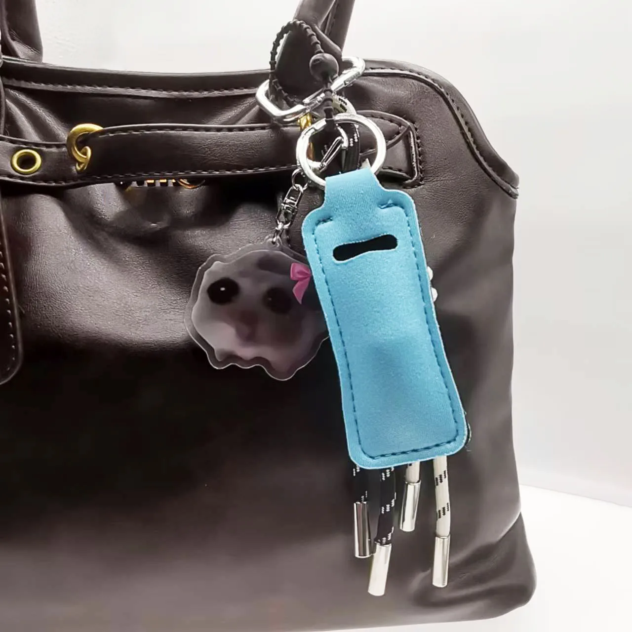 Ita saco acessórios saco encantos animais pingente para hermes saco feminino bolsa chaveiro homem mochila decoração corrente