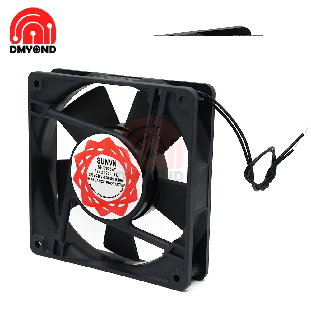 SF-12025 12 ซม. 120 มม. AC 220V 0.1A พัดลมระบายความร้อน