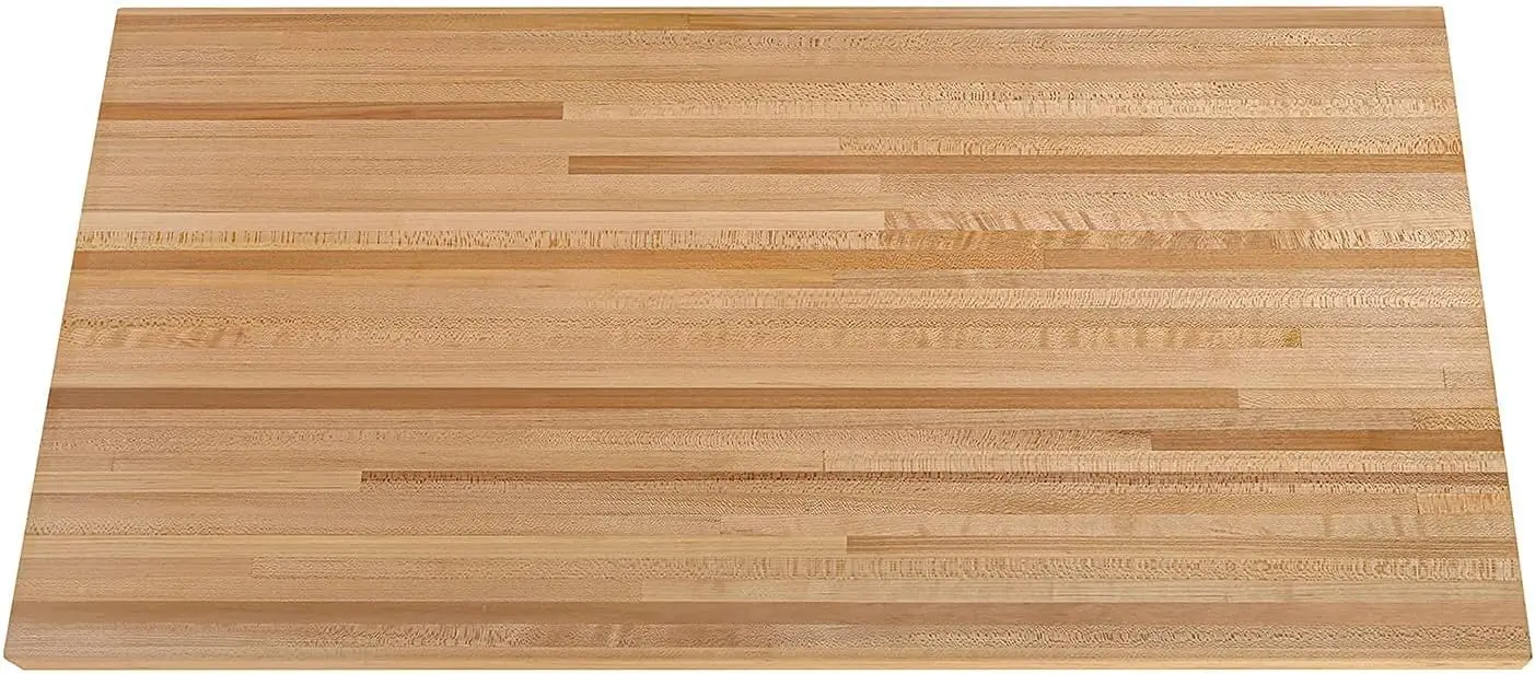 Butcher Block Counter Top, USA Grown Hard Maple Solid Hardwood Countertop, Washer/Laundry Countertop, Table Top, Polishe