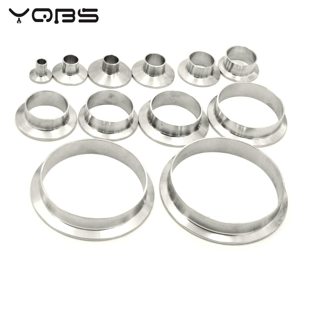 Yqbs encaixe de tubulação sanitária solda virola tri braçadeira tipo flange de aço inoxidável sus 304
