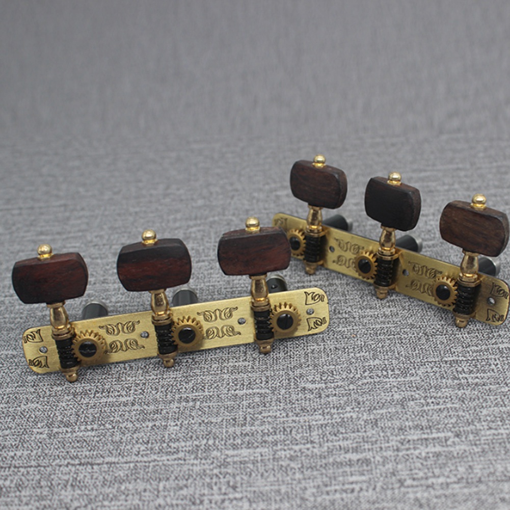 BABQ 2Pcs Classical Guitar Tuners Tuning Key Pegs Machine Heads for Acoustic Folk Classical Guitars