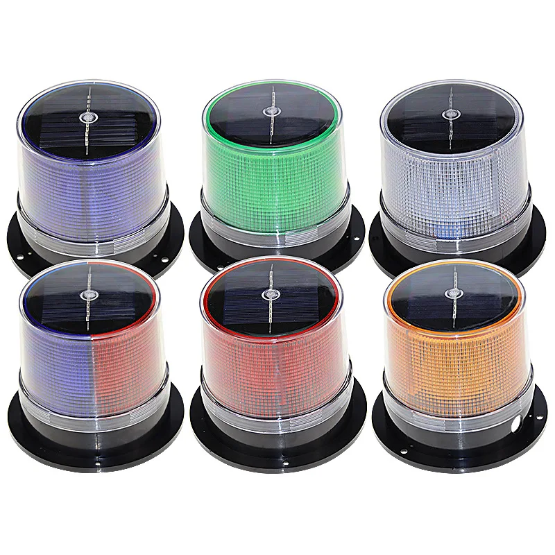 Luz LED estroboscópica para coche, luz de señal Circular intermitente, batería de techo, luz de policía, lámpara de advertencia para camión de carga, vehículo, escuela