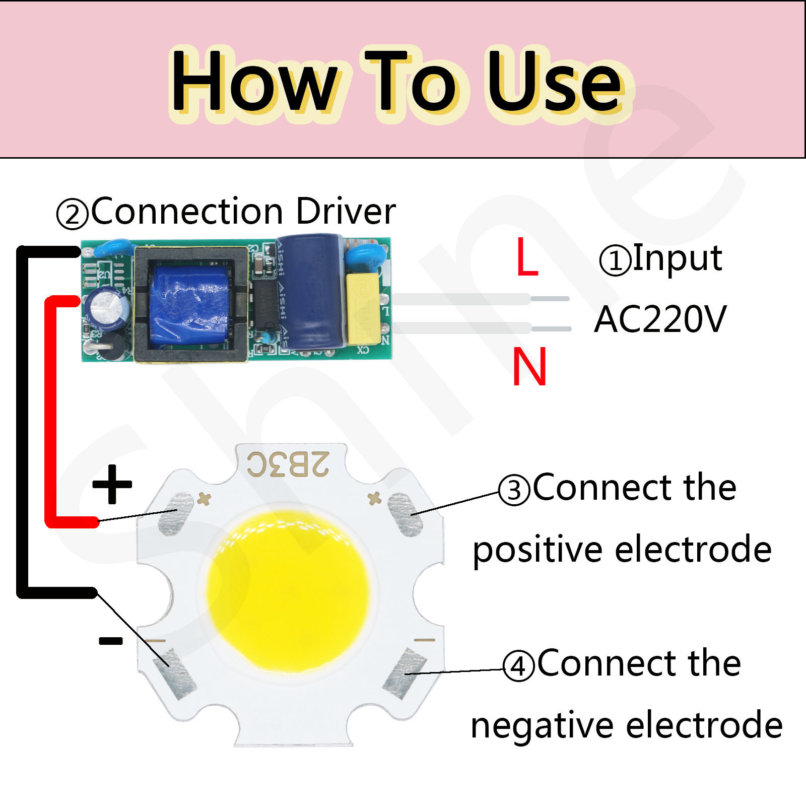 10pcs 3W 5W 7W 10W High Power LED COB Light Beads Warm/Natural /White LED Lamp Bead LED Bulb Chip SpotLight Downlight Diode Lamp