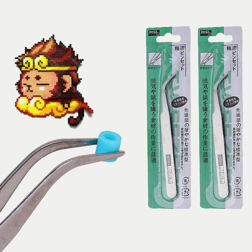 2,6 mm Hama Perlen Pinzette Hama Bea Clip Muster für Sicherungsperlen Perler Perlen Werkzeug Eisen Schmuck Perlen Zubehör Spielzeug für Kinder