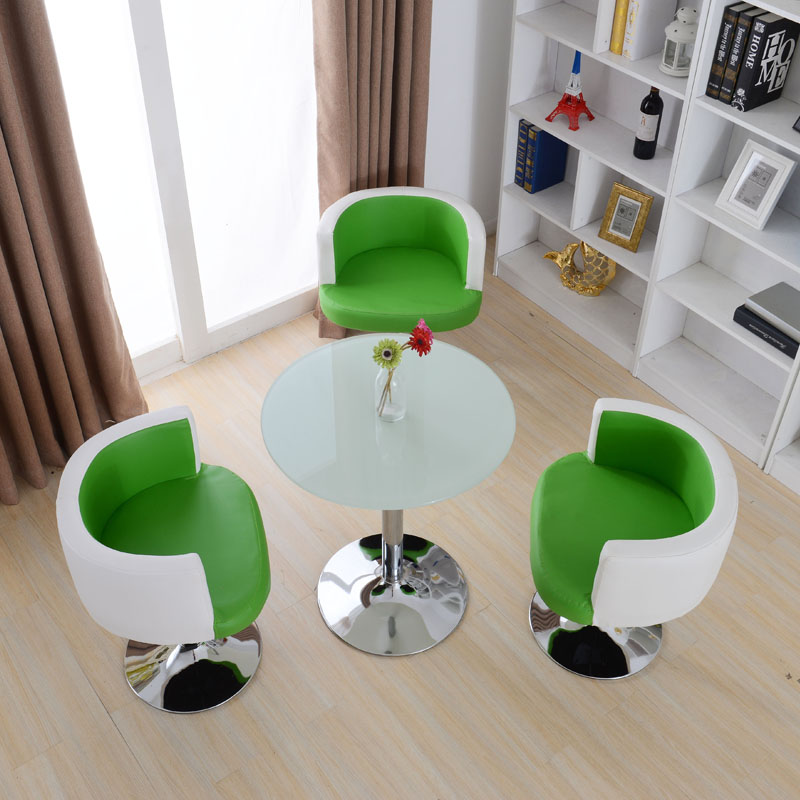 Salon Okrągły Biały Stolik Kawowy Zestawy Tea Accent Patio Bar Mały Szklany Stolik Kawowy Zestawy Bar Muebles De Cafe Nowoczesne Meble