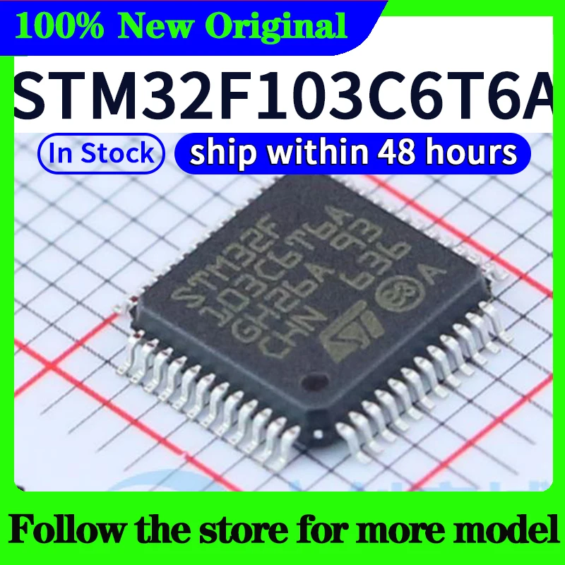 STM32F103C6T6A STM32F103C8T6 STM32F103CBT6 STM32F103RCT6 STM32F103RET6 STM32F103VCT6 STM32F103VET6 STM32F103T8U6 STM32F103ZET6