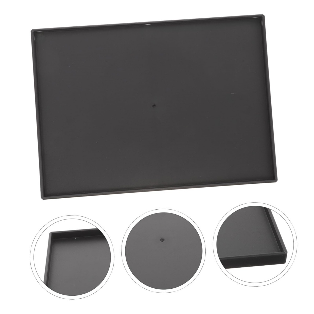Bandeja para projetores, tripé, placa de som, suporte de plataforma universal, adaptador de parafuso de 1/4 polegadas, 25x18cm, 1 peça