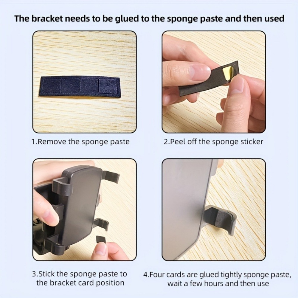 Soporte de teléfono universal para tableau de bord de voiture 360 °     Soporte de voiture para Smartphone giratorio, para iPhone,