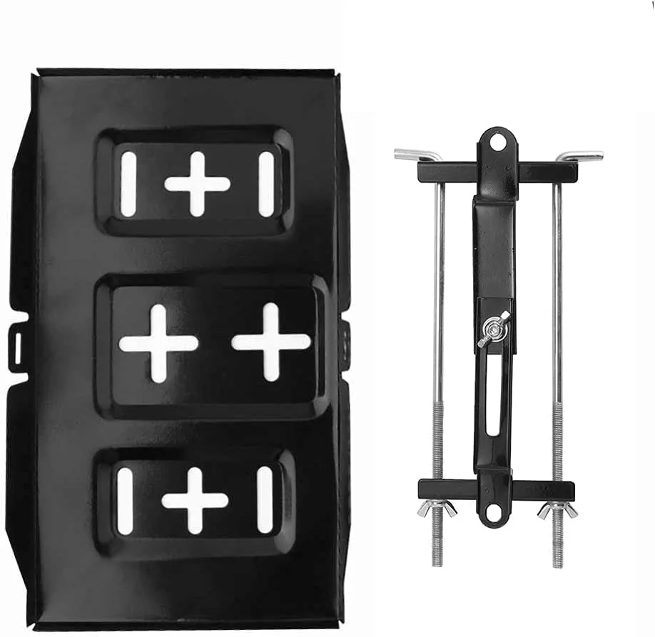 Universal 27 cm Batterie Tablett Halterung Lagerung Batterie Halter Tablett Halterung Halten Unten Clamp Halterung Kit Auto Zubehör für Auto SUV