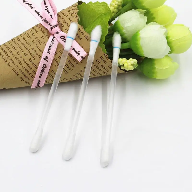เคล็ดลับ แอลกอฮอล์ที่ห่อเป็นรายบุคคล Swabs ไม้กวาดปฐมพยาบาลสำหรับรอยช้ำที่หู
