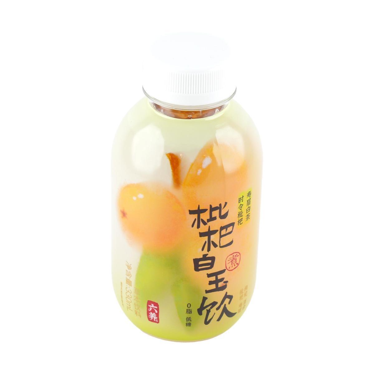 [8Packs] LIUYANG Loquat White Jade Drink 11.16 fl oz*8Packs Moisturize and Nourish