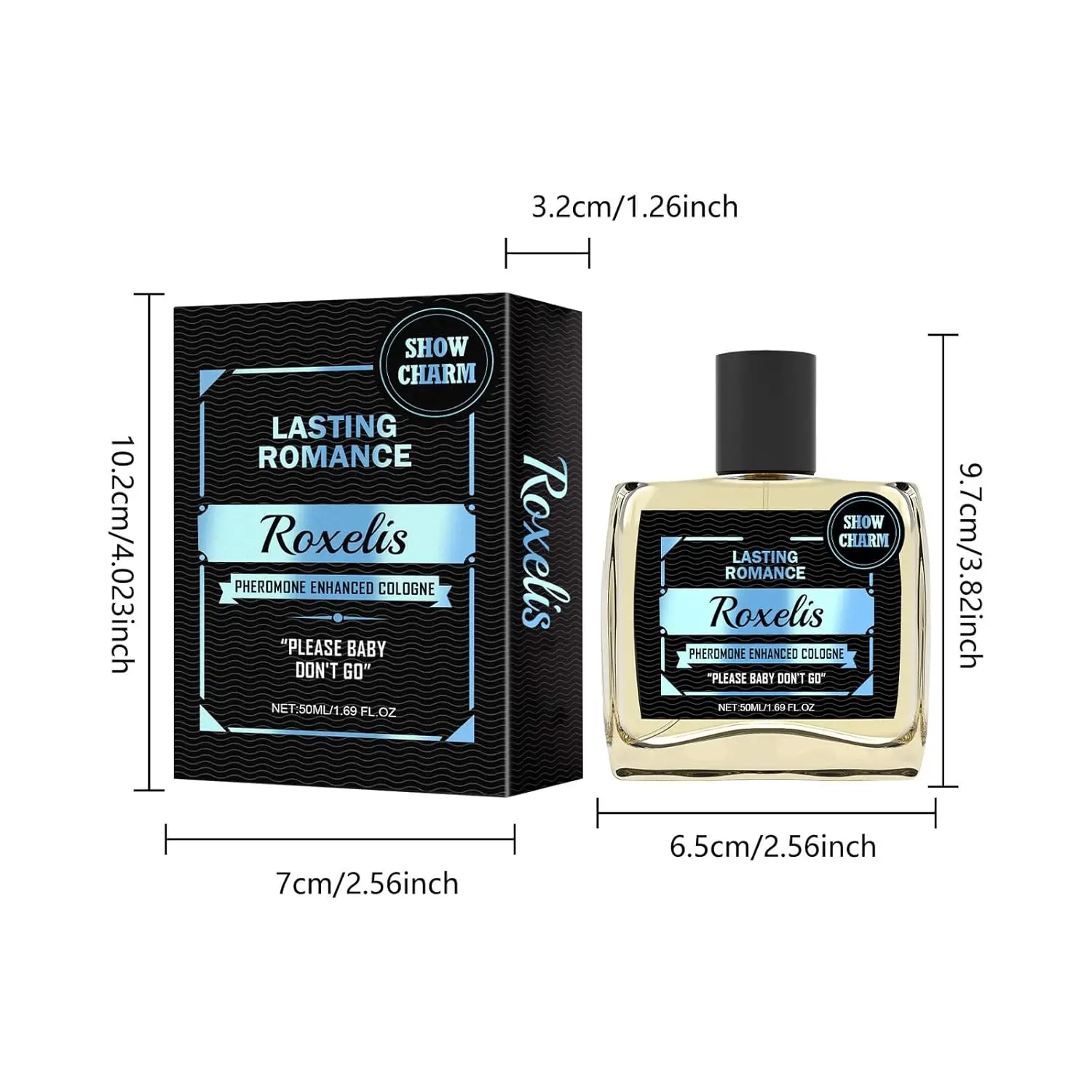 Original Herren-Pheromon-Köln, langanhaltendes Pheromon-Spray, natürlich frisch, nicht reizend, Attraction Confidence, 50 ml