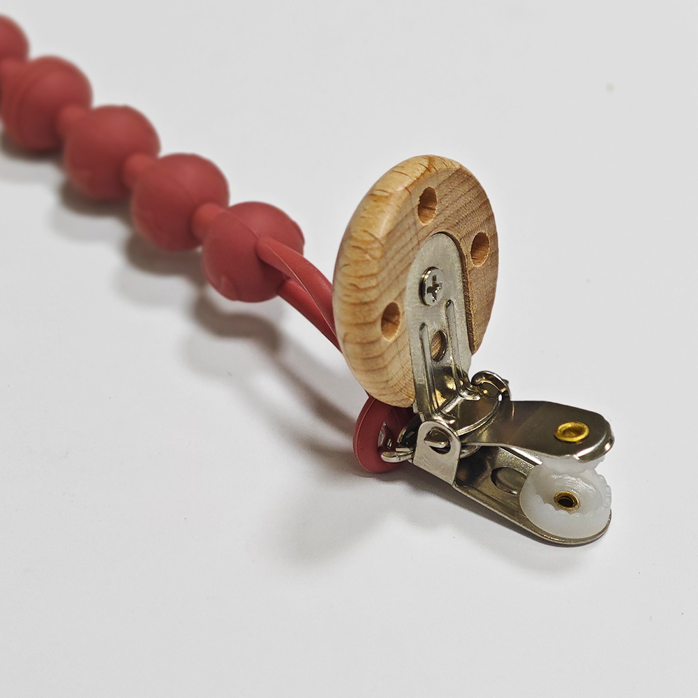 Baby Pacifier Clips แบบบูรณาการซิลิโคนเด็ก Pacifier CHAIN ยางกัดของเล่น Dummy ผู้ถือคลิปคลิปโซ่ของขวัญเด็ก