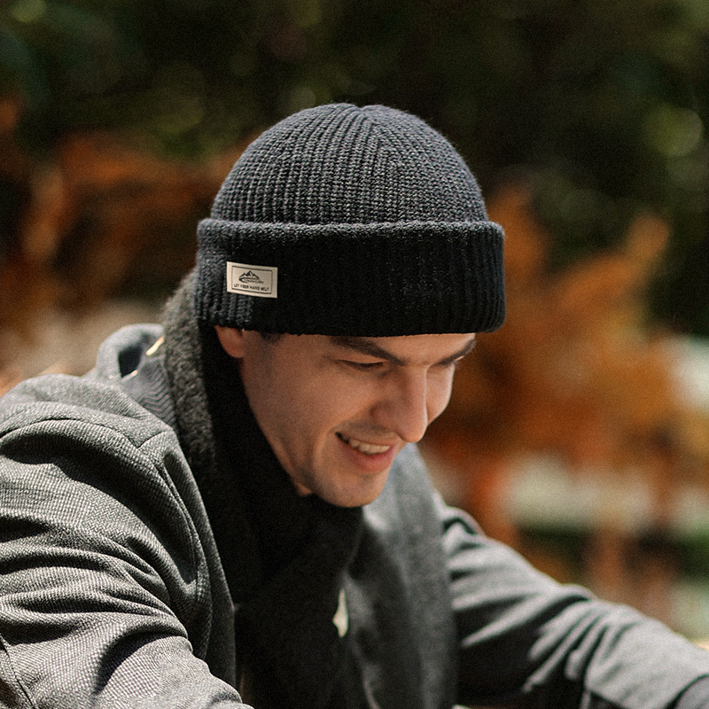 Gorro de punto de invierno, gorro grueso de algodón para el frío, gorro cálido para ciclismo al aire libre, máscara 2 en 1, gorro con protección facial completa, orejeras