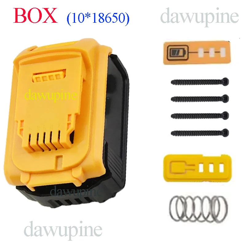 Do akcesoriów narzędziowych DeWalt Akumulator litowo-jonowy Plastikowa obudowa do XR 18V 20V DCB183 DCB203 DCB204 DCB200 Obudowa Obudowa Części
