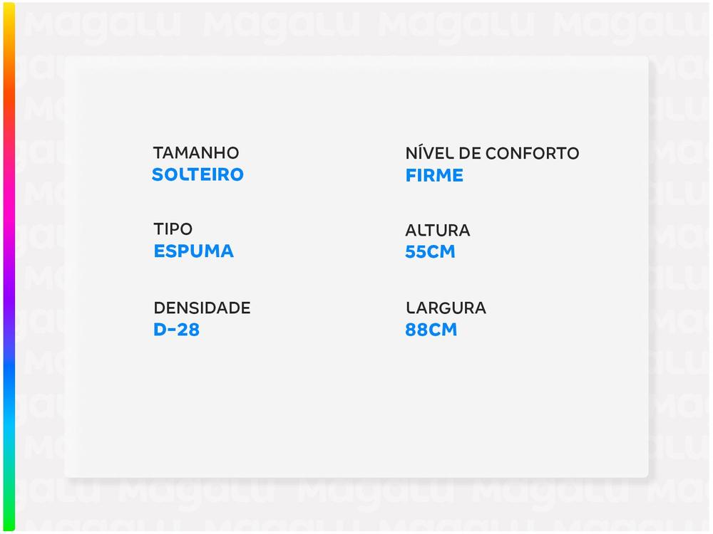 Cama Box Solteiro Reconflex Conjugada Fenix