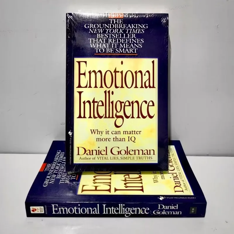Intelligence emocjonalny autorstwa Goleman dlaczego EQ jest bardziej ważna niż IQ Psychologiczne motywacyjne książki wzrostu osobistego