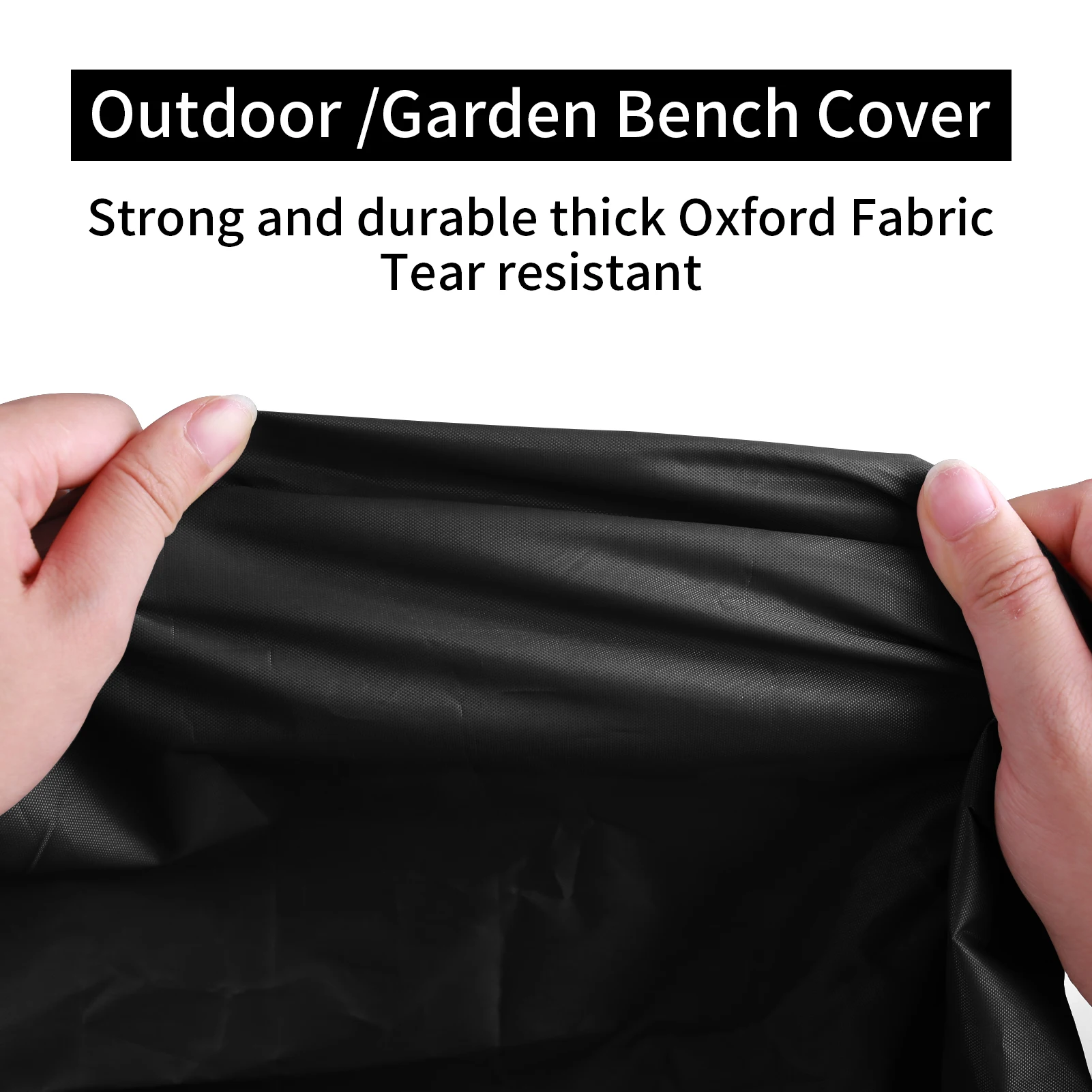 1pc capa de cadeira de pátio à prova dwaterproof água móveis de jardim ao ar livre proteger universal lounge capa de assento profundo fácil-encaixe resistente a uv