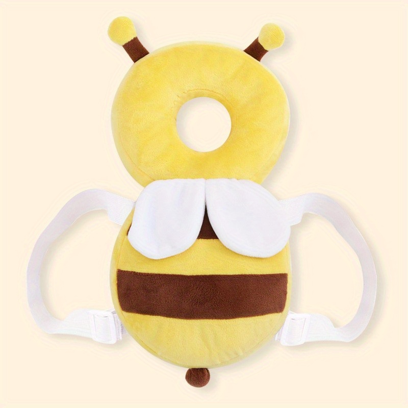 Travesseiro de proteção para cabeça de bebê Little Bee – Chapéu anti-queda respirável adequado para proteção de cabeça de crianças pequenas
