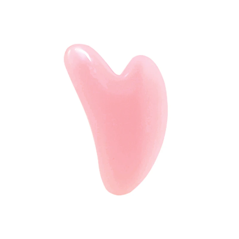 Double Chin Reducer Massager Roller Beauty Stick Facial Lifting Tool Heart Shape Scraping Pink Full Body Massage Set