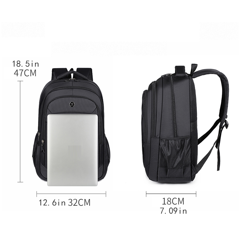 Travel backpack with large capacity and durability, laptop backpack for campus and commuting, hiking trip