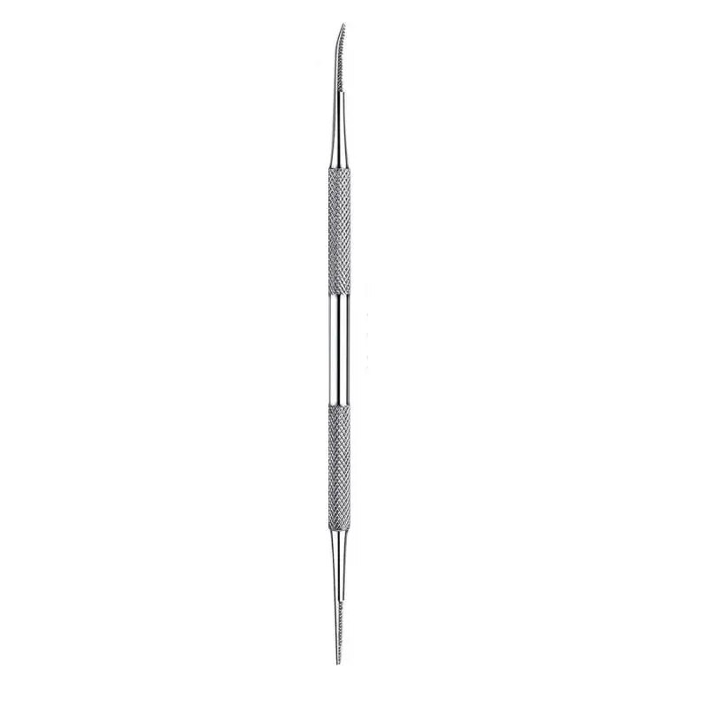 Cuchillo de manicura y pedicura de acero inoxidable, 6 uds., para eliminar callos de piel muerta, cortaúñas duros y gruesos, juego de herramientas para recoger agujas de acné
