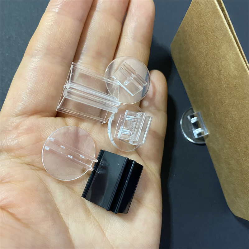 20 unids/lote 4 estilos Base de tarjeta de soporte de plástico transparente para juegos de mesa tarjetero accesorios de juego