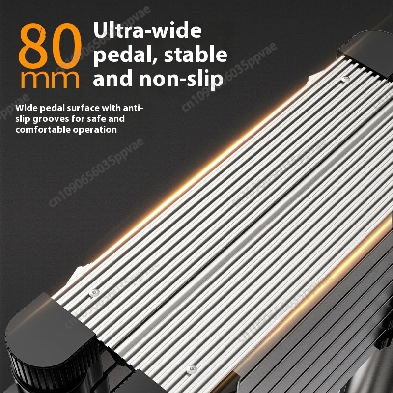 Portable Aluminum Telescopic Ladder Foldable Adjustable Height Design Multipurpose Ladder For Home Storage Cleaning Maintenance