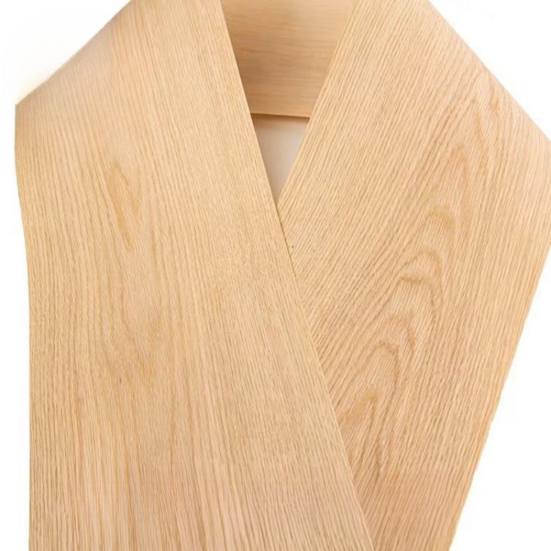 Rouleau de placage en bois de chêne blanc naturel, Surface décorative pour meubles, 20x250cm, T0.2mm