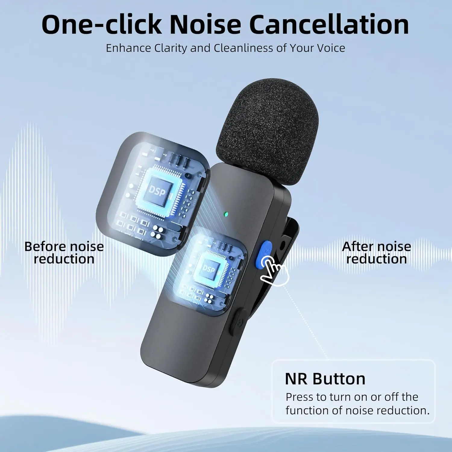 BOYA BY-V 2.4GHz Mini Không Dây Chơi Game Lavalier Cài Ve Áo Micro Cho iPhone Android Huawei Xiaomi Máy DSLR Camera Youtube Ghi Âm