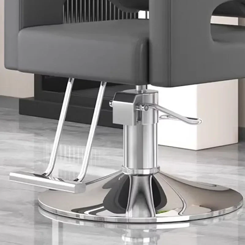 Chaise de barbier personnalisée de luxe, assistant de jambe professionnel hidraulique, chaise de beauté avancée, meubles de salon réglables