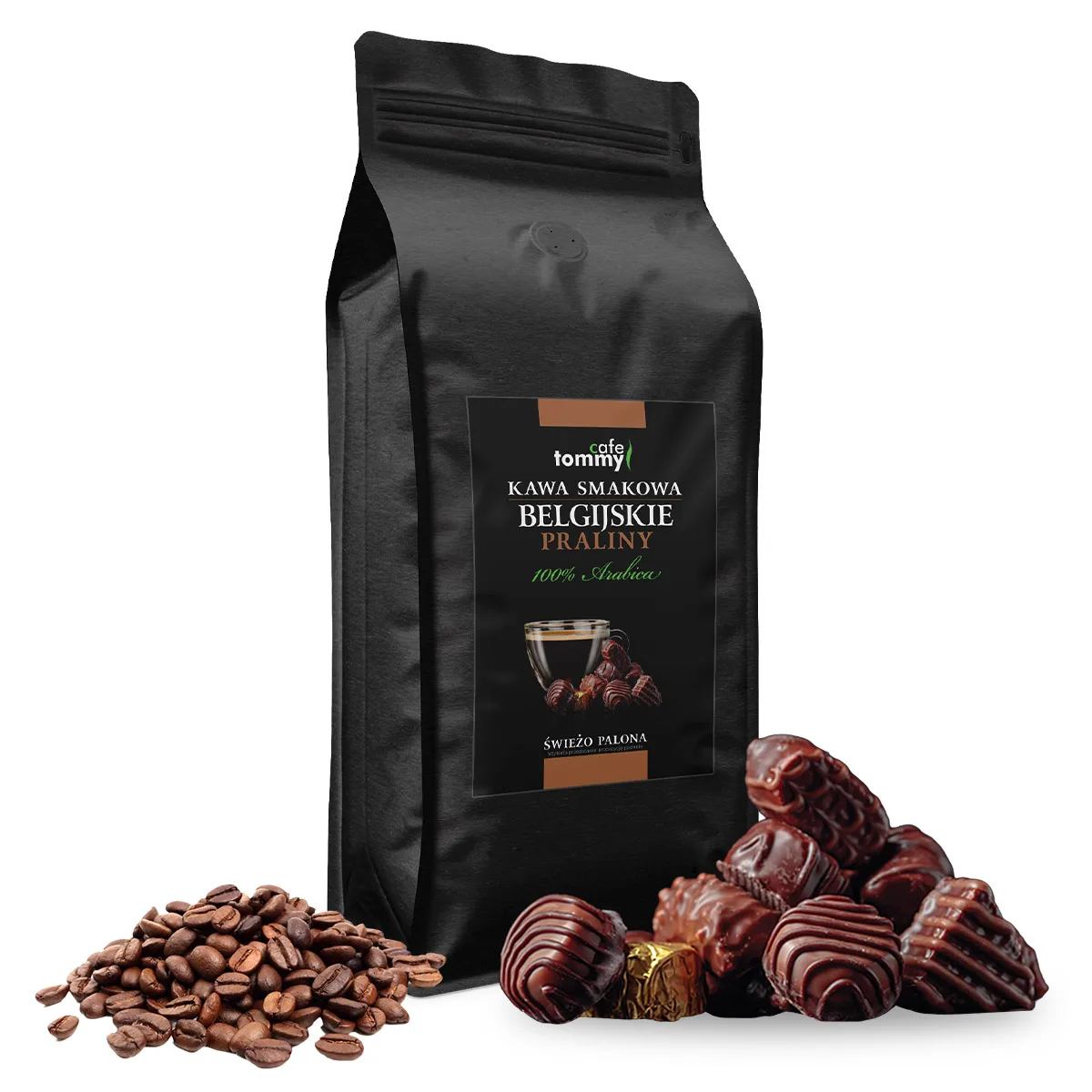 Kawa smakowa Belgijskie Praliny 1kg