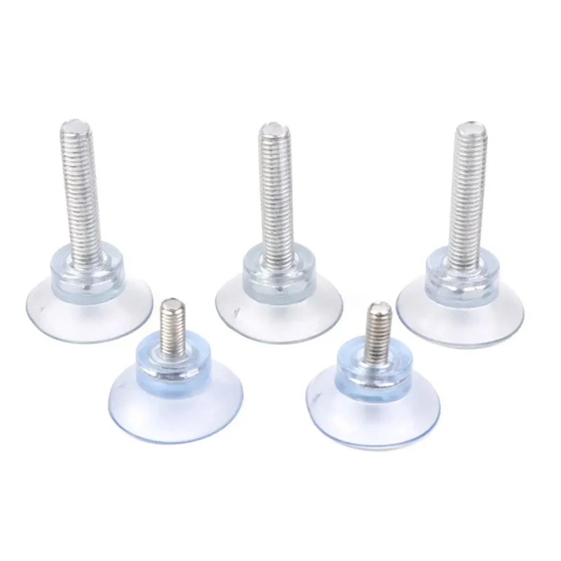 M6/M8 Schraube Gummi Saugnapf Transparenter Saugnapf mit Schraube Extra stark klebender Saugnapfhalter