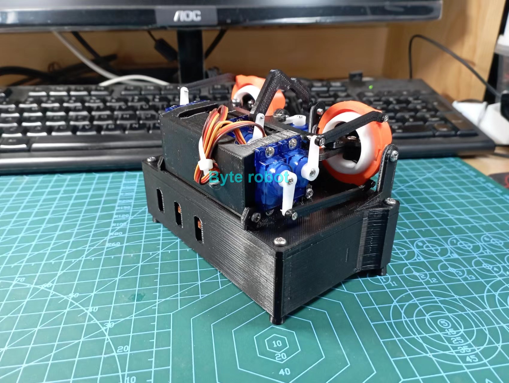 Esp8266 バイオニックロボットアイ機械式ロボットシミュレーションアイ Arduino ロボット DIY キットダイナミック Wifi リモートコントロールロボットスターター