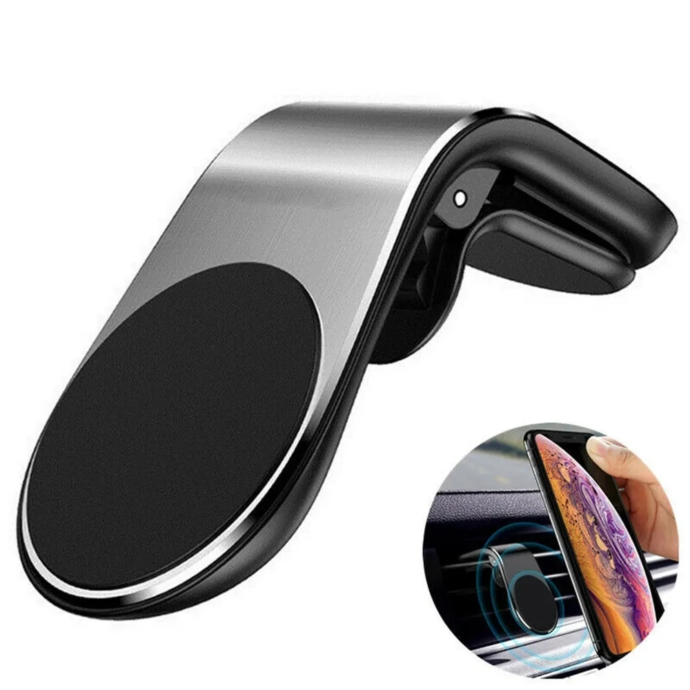 Magnetyczny uchwyt samochodowy na telefon Air Vent Clip Mount Rotation Cellphone GPS Support For Xiaomi Red Mi Huawei Samsung Phone Stand in Car