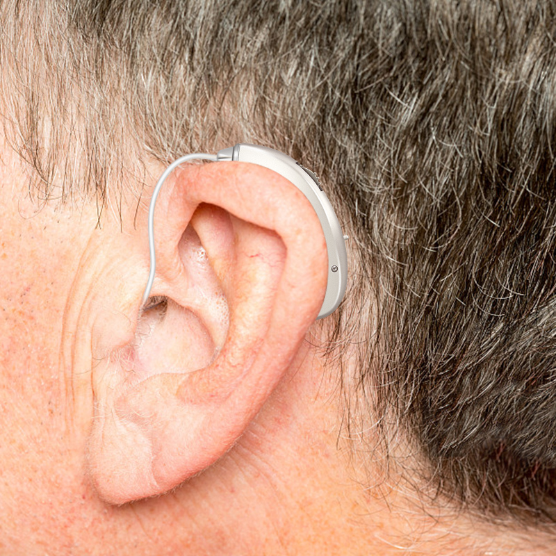 Aparaty słuchowe akumulatorowy aparat słuchowy dla osób starszych głuchoty niewidoczny cyfrowy wzmacniacz dźwięku z redukcją szumów audifono