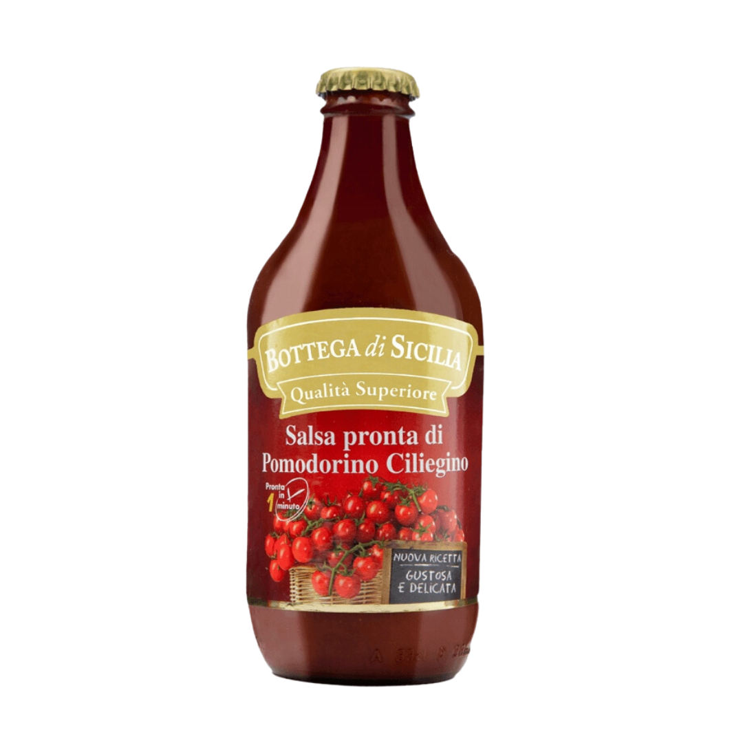 Passata di pomodorino ciliegino 520g-bottega di sicilla